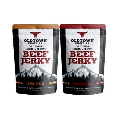 Resealable Custom Beef Jerky Beef Jerky Packaging Paper Bags